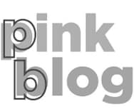 logo pink blog